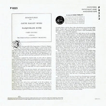 Load image into Gallery viewer, Aram Khatchaturian – Fabien Sevitzky Conducting Indianapolis Symphony Orchestra : Ballet Suites: Gayne / Masquerade (LP, Album, Mono)