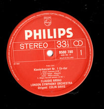 Load image into Gallery viewer, Franz Liszt / Claudio Arrau / The London Symphony Orchestra / Sir Colin Davis : Liszt: The Piano Concertos (LP, Album)