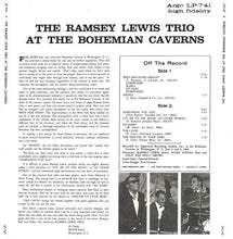 Load image into Gallery viewer, The Ramsey Lewis Trio : At The Bohemian Caverns (LP, Album)