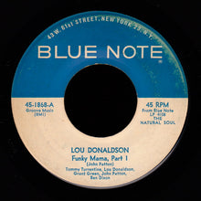 Load image into Gallery viewer, Lou Donaldson : Funky Mama (7")