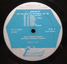Load image into Gallery viewer, Ludwig Van Beethoven, Berliner Symphoniker, Hans-Hubert Schönzeler : The Creatures Of Prometheus Op. 43 (LP, Album, Enh)