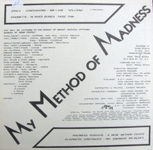 Load image into Gallery viewer, Crazy (4) : My Method Of Madness (LP, Album)