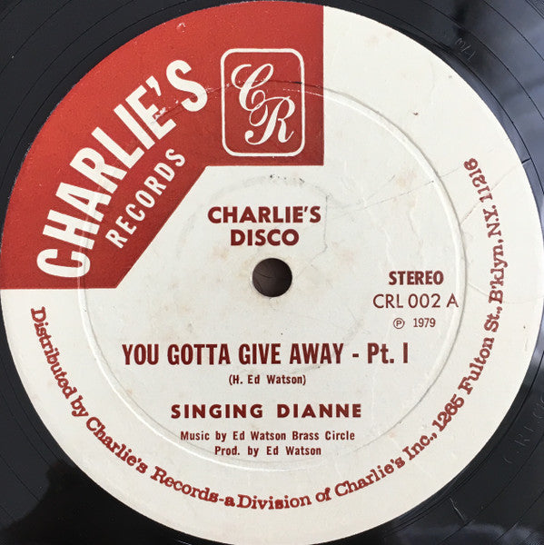Singing Dianne : You Gotta Give Away (12