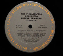 Load image into Gallery viewer, Modest Mussorgsky, The Philadelphia Orchestra, Eugene Ormandy : Pictures At An Exhibition; Night On Bald Mountain (LP)