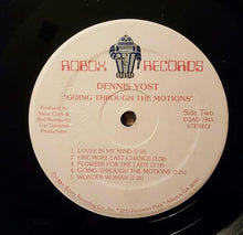 Load image into Gallery viewer, Dennis Yost : Going Through The Motions (LP, Album)