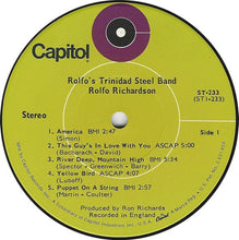 Load image into Gallery viewer, Rolfo's Trinidad Steel Band : Mrs. Robinson (LP)
