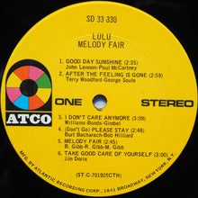 Load image into Gallery viewer, Lulu : Melody Fair (LP, Album, CTH)