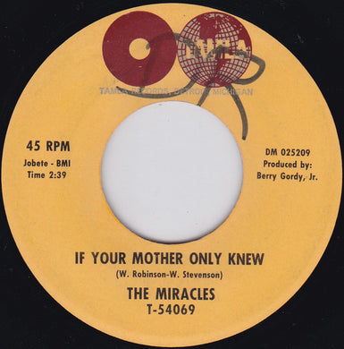 The Miracles : If Your Mother Only Knew / Way Over There (7