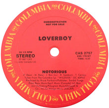 Load image into Gallery viewer, Loverboy : Notorious (12&quot;, Promo)