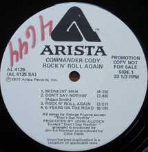 Load image into Gallery viewer, The New Commander Cody Band* : Rock N&#39; Roll Again (LP, Album, Promo)