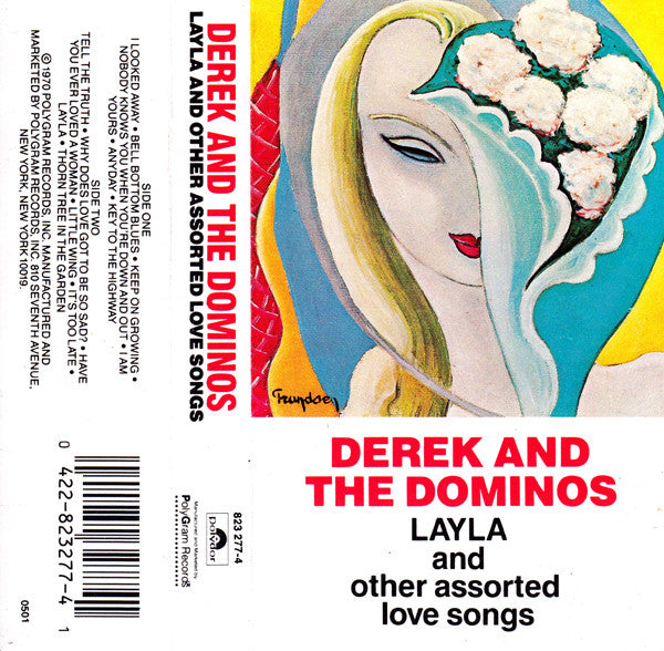 Derek & The Dominos - Layla And Other Assorted Love Songs (Cass, Album, RE)  (VG+)