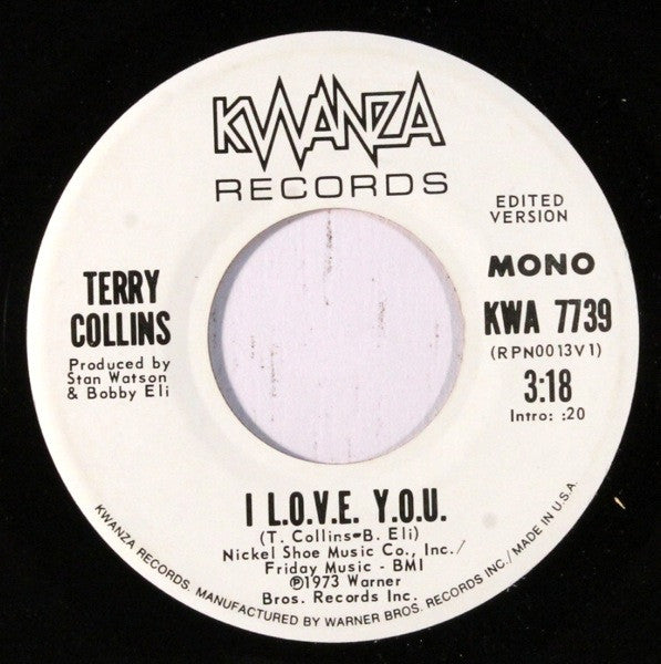 Terry Collins : I L.O.V.E. Y.O.U. (7
