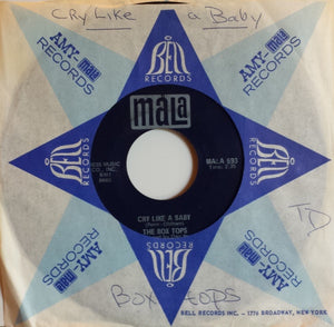 Box Tops : Cry Like A Baby (7", Single)