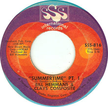 Load image into Gallery viewer, Bill Hemmans &amp; Clay&#39;s Composite : Summertime (7&quot;, Single)
