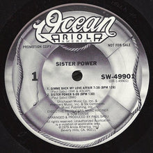 Load image into Gallery viewer, Sister Power : Sister Power (LP, Album, Promo)