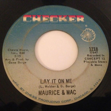 Maurice & Mac : Lay It On Me (7