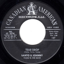 Load image into Gallery viewer, Santo &amp; Johnny : Tear Drop / The Long Walk Home (7&quot;, Single)