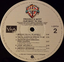 Load image into Gallery viewer, David Frizzell &amp; Shelly West : Our Best To You (LP, Album)