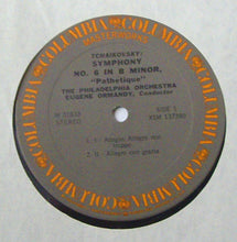 Load image into Gallery viewer, Pyotr Ilyich Tchaikovsky, The Philadelphia Orchestra, Eugene Ormandy : "Pathetique" Symphony (No. 6 In B Minor) (LP)