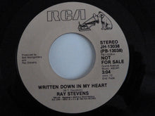Load image into Gallery viewer, Ray Stevens : Written Down In My Heart (7", Single, Promo)