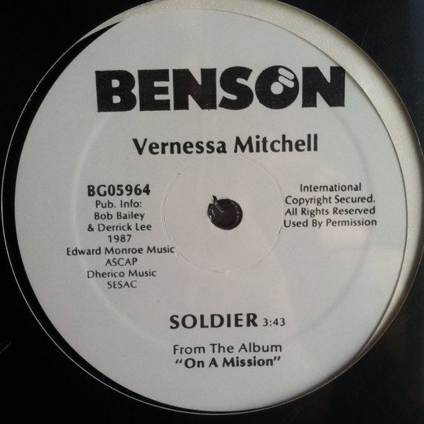 Vernessa Mitchell : Soldier (12