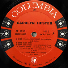 Load image into Gallery viewer, Carolyn Hester : Carolyn Hester (LP, Album, Mono)