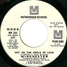 Load image into Gallery viewer, Winchester (7) : Hot On The Heels Of Love (7", Promo)