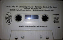 Load image into Gallery viewer, Klaatu : Endangered Species (Cass, Album)