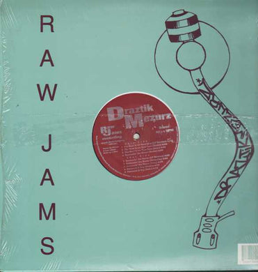 Draztik Mezurz : The Heat Is On Your Ears / Screamin' The Name / Paranoid B Boy (12