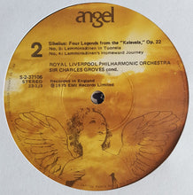 Load image into Gallery viewer, Royal Liverpool Philharmonic Orchestra : Sir Charles Groves : Sibelius: Four Legends For Orchestra, Opus 22 (LP)