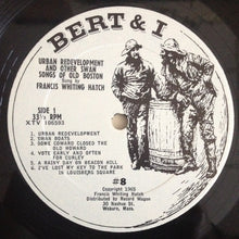 Load image into Gallery viewer, Francis Whiting Hatch : Urban Redevelopment And Other Swan Songs Of Old Boston (LP, Album)