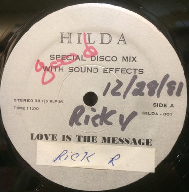 Various : Love Is The Message (12