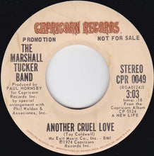 Load image into Gallery viewer, The Marshall Tucker Band : Another Cruel Love (7", Promo)