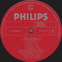 Load image into Gallery viewer, Los Fronterizos : Misa Criolla (LP, Album)
