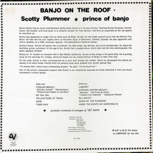 Load image into Gallery viewer, Scotty Plummer : Banjo On The Roof (LP, Album)