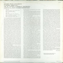 Load image into Gallery viewer, Wolfgang Amadeus Mozart, Vladimir Ashkenazy, The London Symphony Orchestra, Hans Schmidt-Isserstedt : Piano Concerto No. 20 In D Minor (K.466) / Piano Concerto No. 6 In B Flat Major (K.238) (LP, Album)