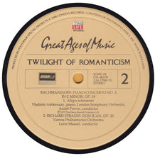 Load image into Gallery viewer, Jean Sibelius ▪ Sergei Vasilyevich Rachmaninoff ▪ Richard Strauss ▪ Gustav Mahler : Twilight Of Romanticism (2xLP, Comp)