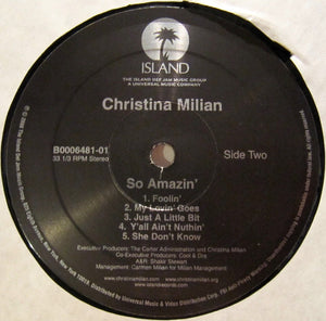 Christina Milian : So Amazin' (LP, Album)