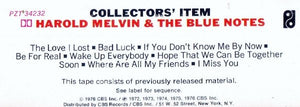 Harold Melvin And The Blue Notes : Collectors' Item (Cass, Comp)