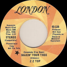 Load image into Gallery viewer, ZZ Top : (Somebody Else Been) Shakin' Your Tree / Neighbor, Neighbor (7", Single, Promo)