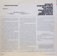 Load image into Gallery viewer, Antonín Dvořák : The Czech Philharmonic Orchestra, Zdeněk Košler : Symphony No 7 In D Minor (LP, Album)