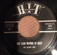 Load image into Gallery viewer, The Chords (4) / The Jalopy Five : Over And Over / We Can Work It Out (7")