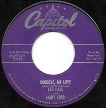 Load image into Gallery viewer, Les Paul &amp; Mary Ford : Hummingbird / Goodbye, My Love (7", Single)