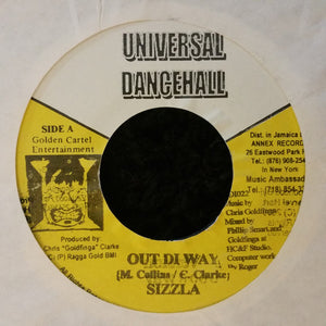 Sizzla : Out Di Way (7")