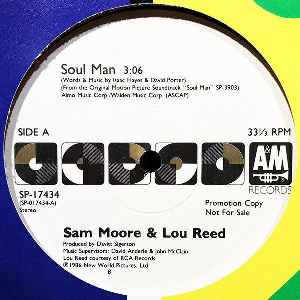 Sam Moore & Lou Reed : Soul Man (12