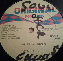 Load image into Gallery viewer, Ninja Kid / Saba Tooth : Ms Talk About / Want You Body (12&quot;)