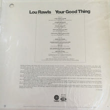 Load image into Gallery viewer, Lou Rawls : Your Good Thing (LP, Album)