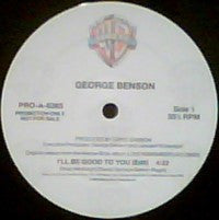 George Benson : I'll Be Good To You (12