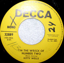 Load image into Gallery viewer, Kitty Wells : Reno Airport Nashville Plane (7", Promo)