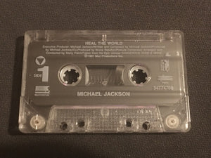 Michael Jackson : Heal The World (Cass, Single)